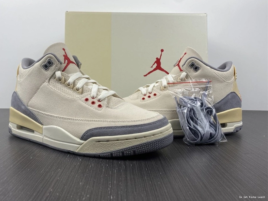 - Retro Jordan DH7139-100 Muslin 3 1103